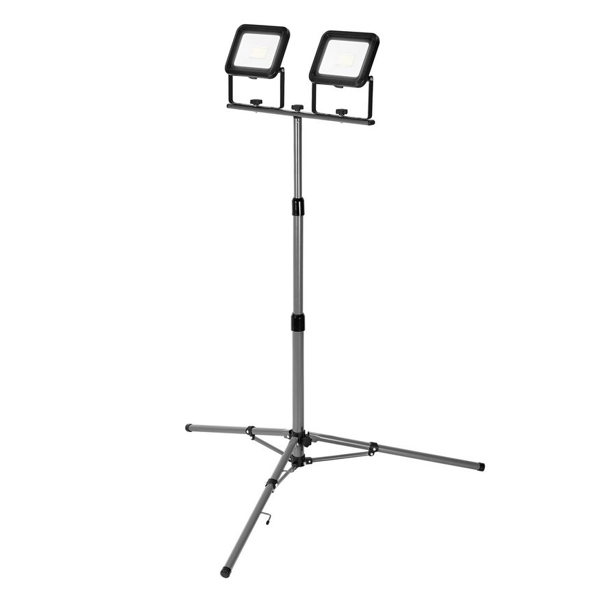 Ledvance - LED Schijnwerper voor buiten met houder WORKLIGHT TRIPOD 2xLED/30W/230V 6500K IP65