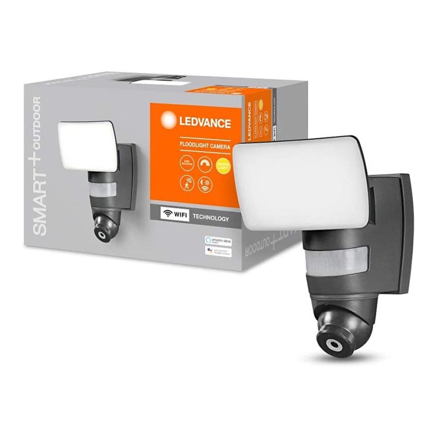 Ledvance - LED Schijnwerper met sensor en camera SMART+ LED/24W/230V IP44 Wi-Fi