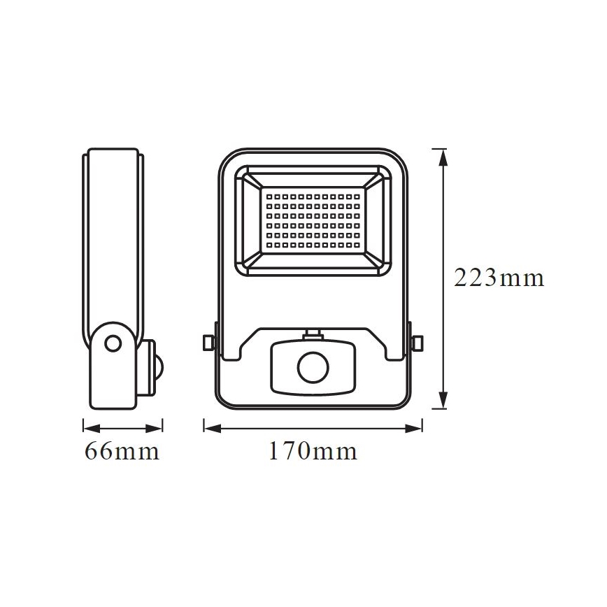 Ledvance - LED Schijnwerper met sensor ENDURA LED/30W/230V IP44