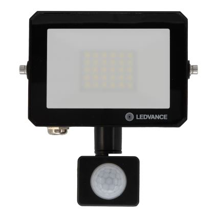 Ledvance - LED-schijnwerper met bewegings- en schemersensor FLOODLIGHT LED/20W/230V 3000K IP65