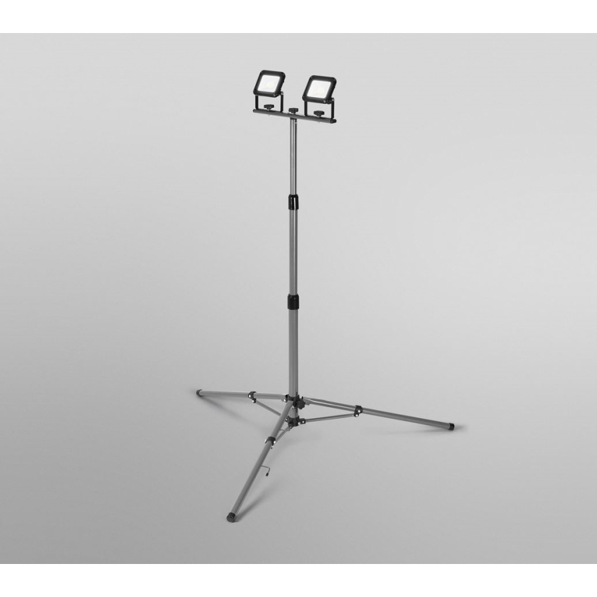 Ledvance - LED Buitenlamp met houder WORKLIGHT TRIPOD 2xLED/10W/230V 6500K IP65