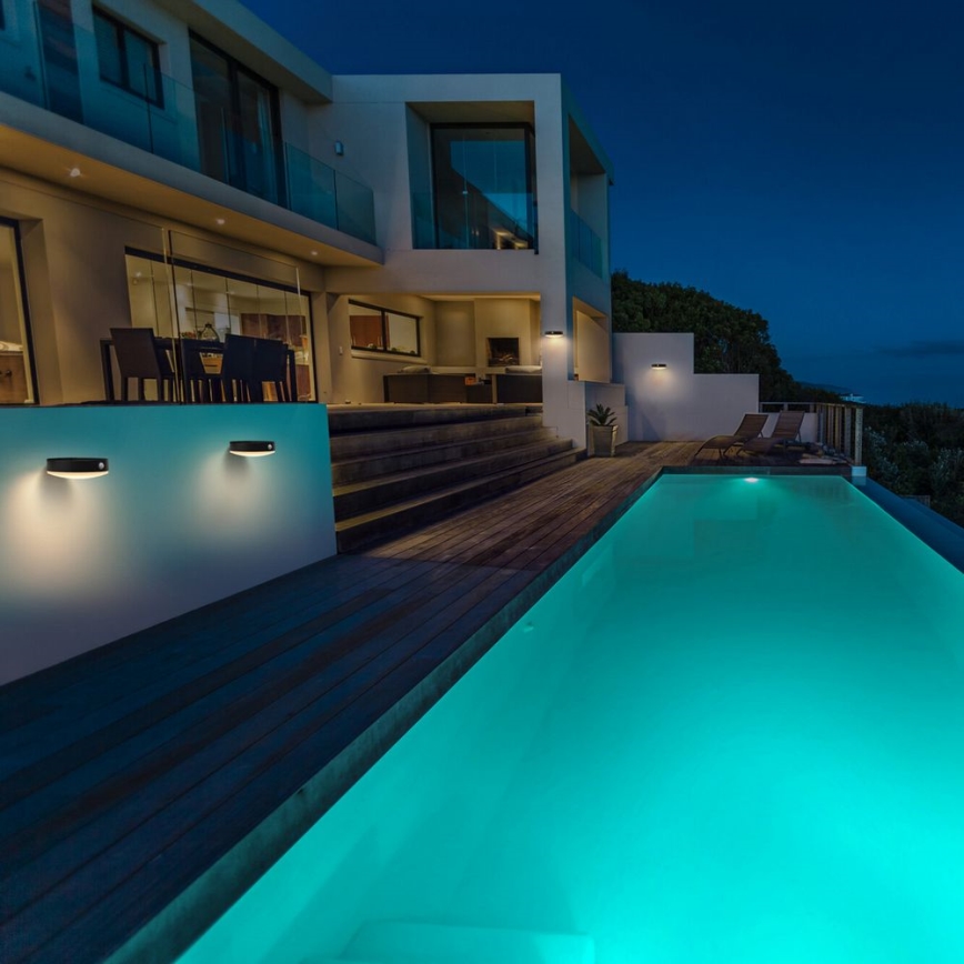 Ledvance - LED 44 / 5.000 Solar wandlamp met bewegings- en schemersensor ENDURA STYLE LED/6W/3,7V 1420 mAh IP44
