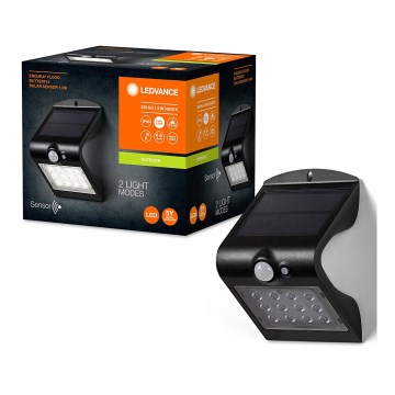 Ledvance - LED Solar wandlamp met sensor VLINDER LED/1,5W/3,7V IP65