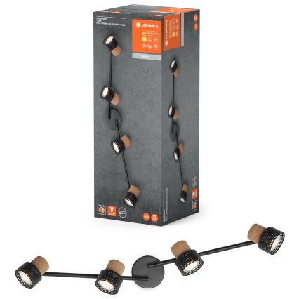 Ledvance - LED Spot DECOR CORK 4xGU10/3,4W/230V