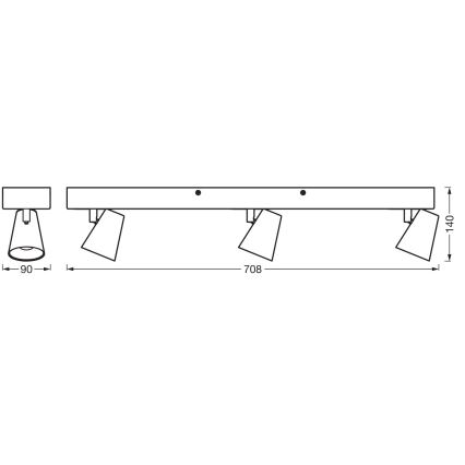 Ledvance - LED spot DECOR NEPTUNE LED/26W/230V