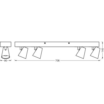 Ledvance - LED spot DECOR NEPTUNE LED/27W/230V