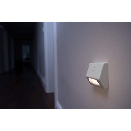 Ledvance - LED Trapverlichting met sensor NIGHTLUX LED/0,25W/3×AAA IP54