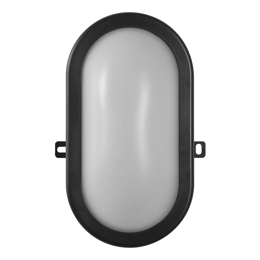 Ledvance - LED Wand Lamp voor Buiten BULKHEAD LED/11W/230V IP54 zwart