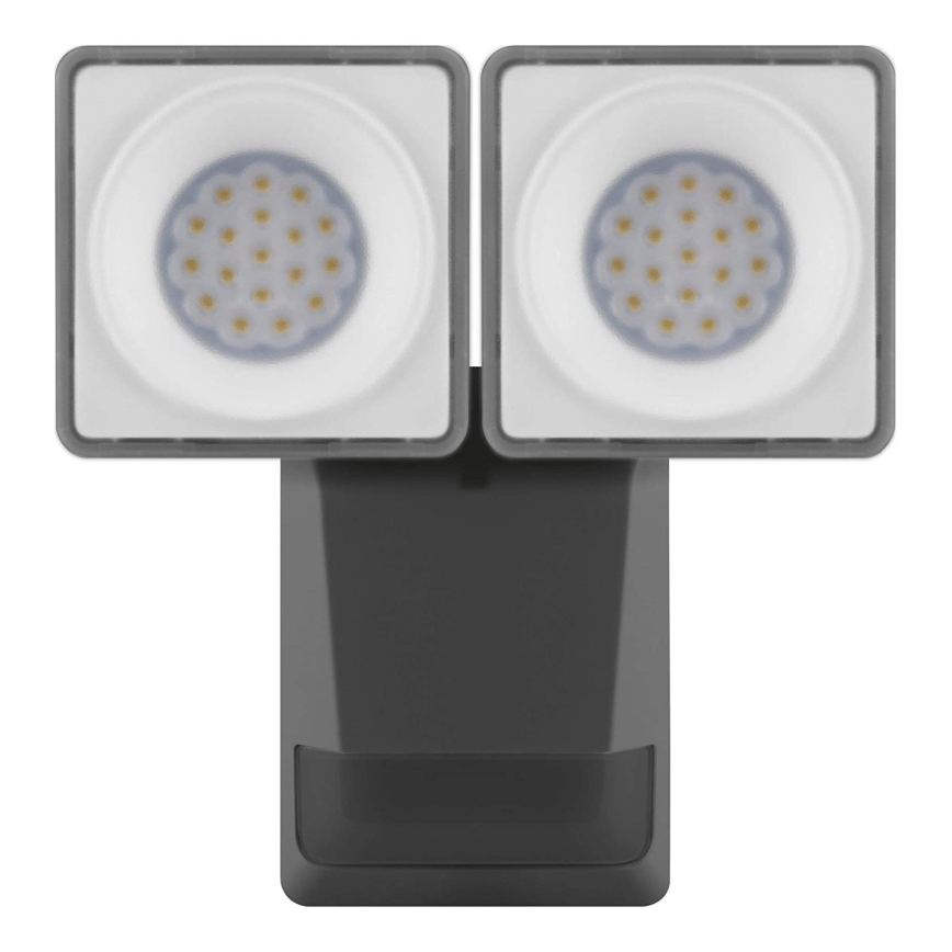 Ledvance - LED Wand Lamp voor Buiten met Sensor SPOT 2xLED/8W/230V IP55
