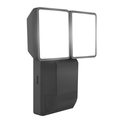 Ledvance - LED Wand Lamp voor Buiten met Sensor SPOT 2xLED/8W/230V IP55