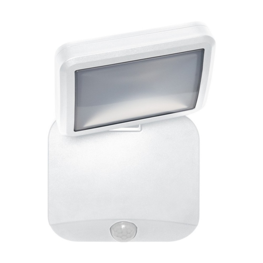 Ledvance - LED Wandlamp voor buiten met sensor BATTERY LED/4W/4xD IP54