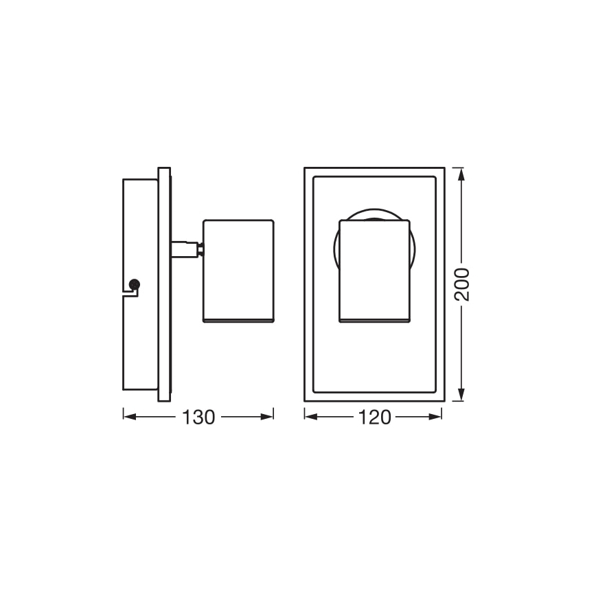 Ledvance - LED Wandspot DECOR MARS LED/16,5W/230V