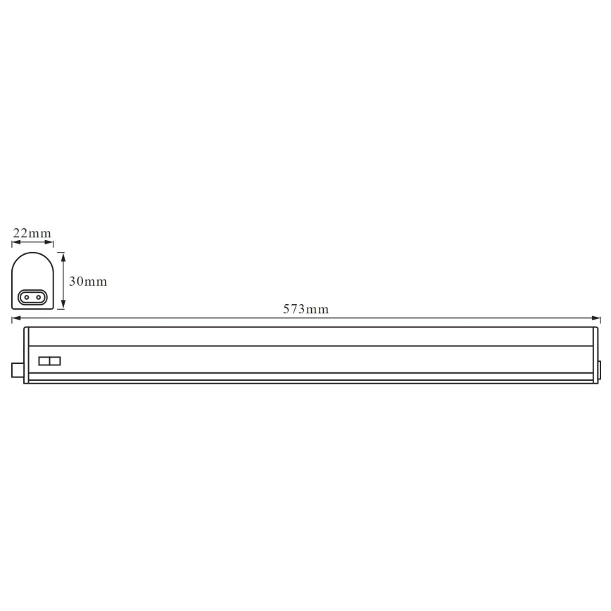 Ledvance - LED Werkbladverlichting BATTEN LED/8W/230V
