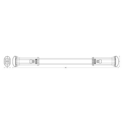 Ledvance - LED Werklicht TUBE LED/10W/5V 2200 mAh IP54