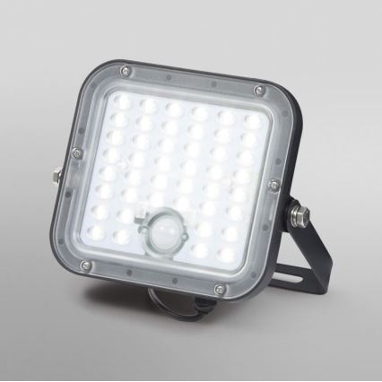 Ledvance - LED dimbare solar floodlight met bewegings- en schemersensor FLOOD SPLIT LED/10W/3,2V 5000 mAh IP65 + afstandsbediening