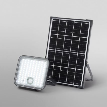 Ledvance - LED dimbare solar floodlight met sensor FLOOD SPLIT LED/30W/6,4V 5000 mAh IP65 + afstandsbediening