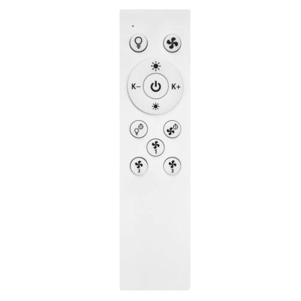 Ledvance - LED Plafonnier à intensité variable avec ventilateur SMART+ LED/38W/230V 3000-6500K Wi-Fi + télécommande