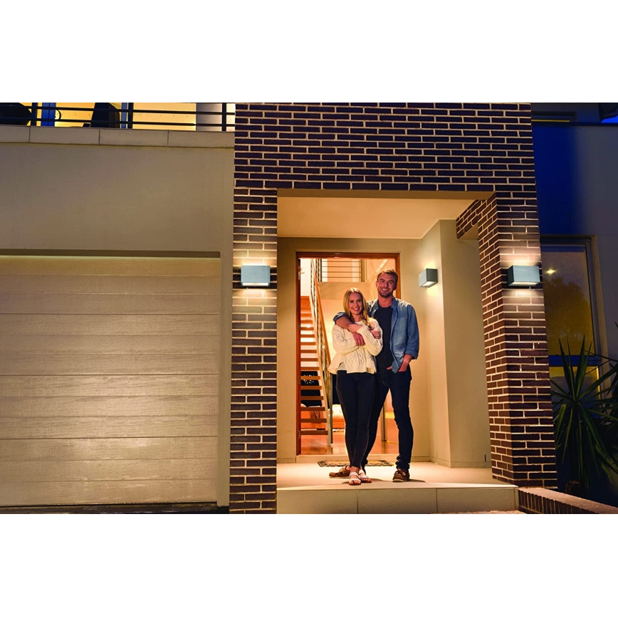 Ledvance - Applique murale à intensité variable LED RGBW SMART+ BRICK LED/14W/230V Wi-Fi IP44