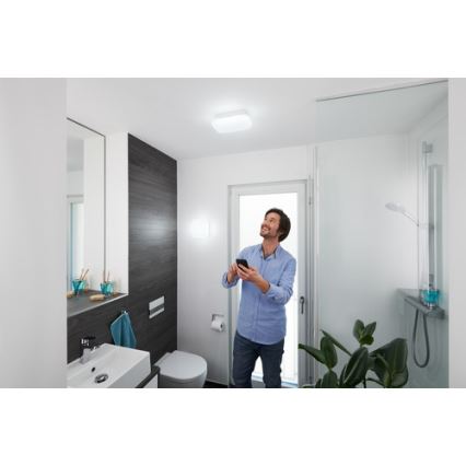 Ledvance-Luminaire de salle de bain à intensité variable SMART+ AQUA LED/12W/230V 3000-6500K IP44 Wi-Fi