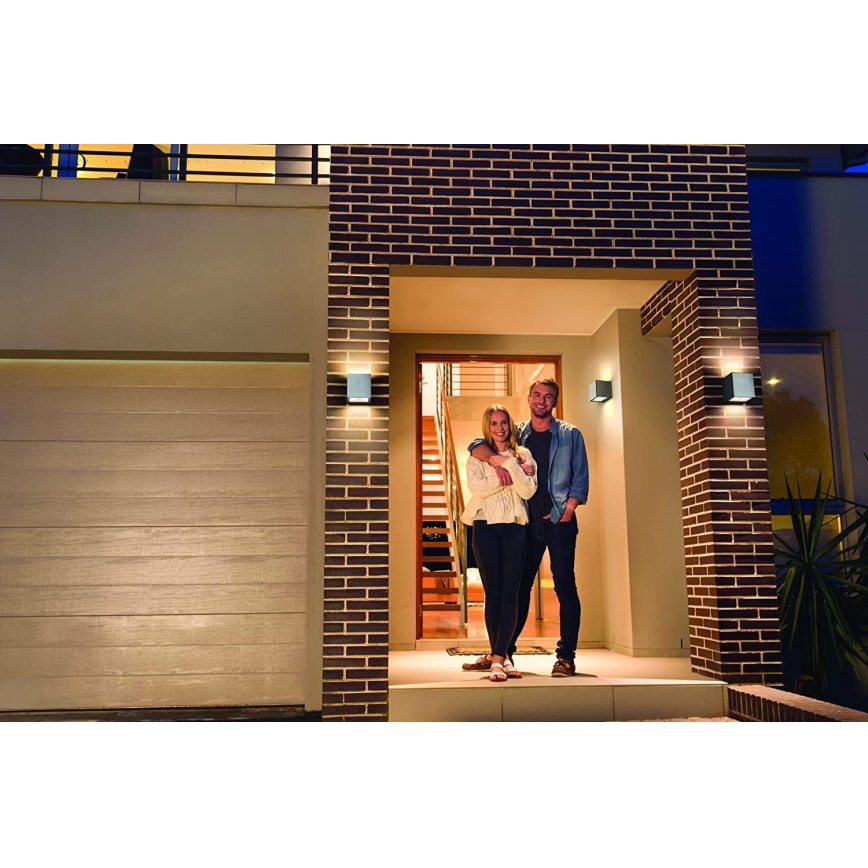 Ledvance - Luminaire d'extérieur à intensité variable LED RGBW BRICK LED/14W/230V Wi-Fi IP44