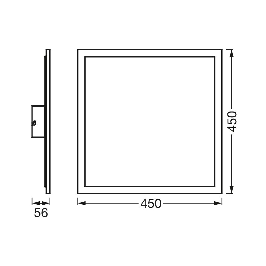 Ledvance - Panneau LED RGBW à intensité variable SMART+ PLANON LED/28W/230V 3000-6500K Wi-Fi + Télécommande