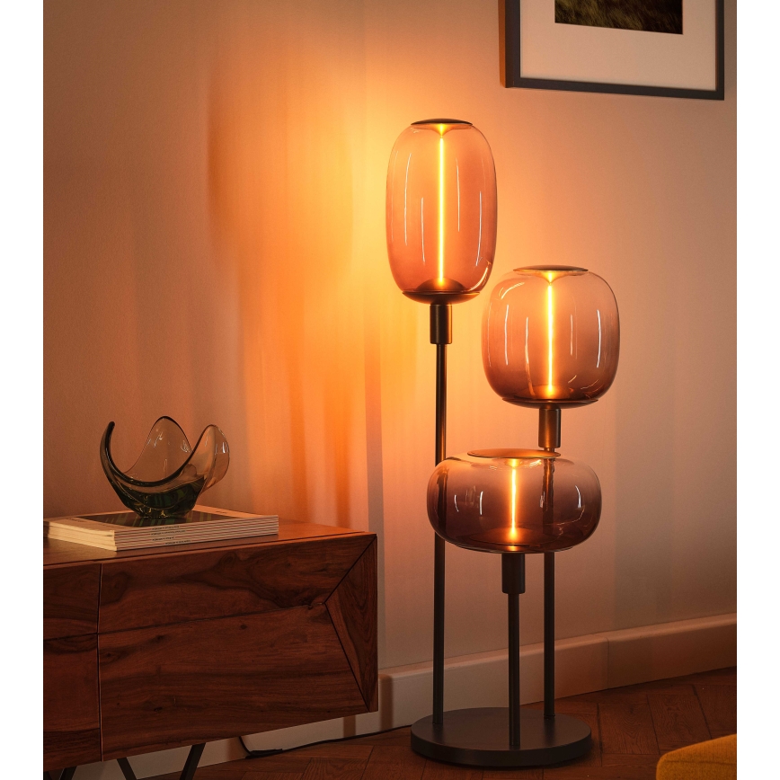 Ledvance - Pied de lampe DECOR STICK 3xE27/40W/230V anthracite