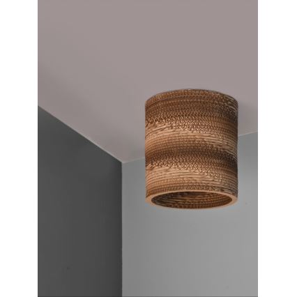 Ledvance - Plafondlamp DECOR CARDBOARD 1xE27/15W/230V diameter 25 cm