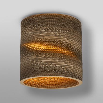 Ledvance - Plafondlamp DECOR CARDBOARD 1xE27/15W/230V diameter 25 cm