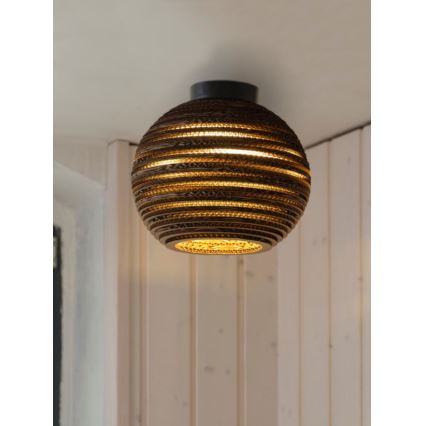 Ledvance - Plafondlamp DECOR CARDBOARD 1xE27/15W/230V diameter 26 cm