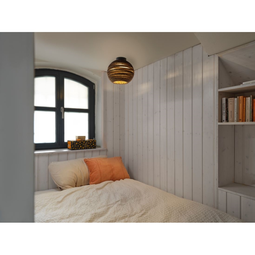 Ledvance - Plafondlamp DECOR CARDBOARD 1xE27/15W/230V diameter 26 cm