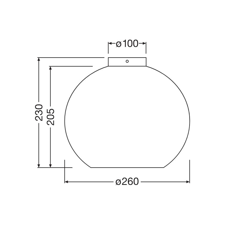 Ledvance - Plafondlamp DECOR CARDBOARD 1xE27/15W/230V diameter 26 cm