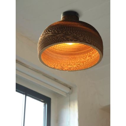 Ledvance - Plafondlamp DECOR CARDBOARD 1xE27/15W/230V diameter 36 cm