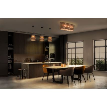 Ledvance - Plafondlamp DECOR CARDBOARD 3xE27/15W/230V