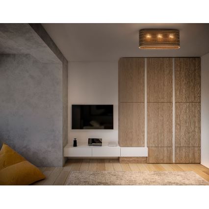 Ledvance - Plafondlamp DECOR CARDBOARD 3xE27/15W/230V