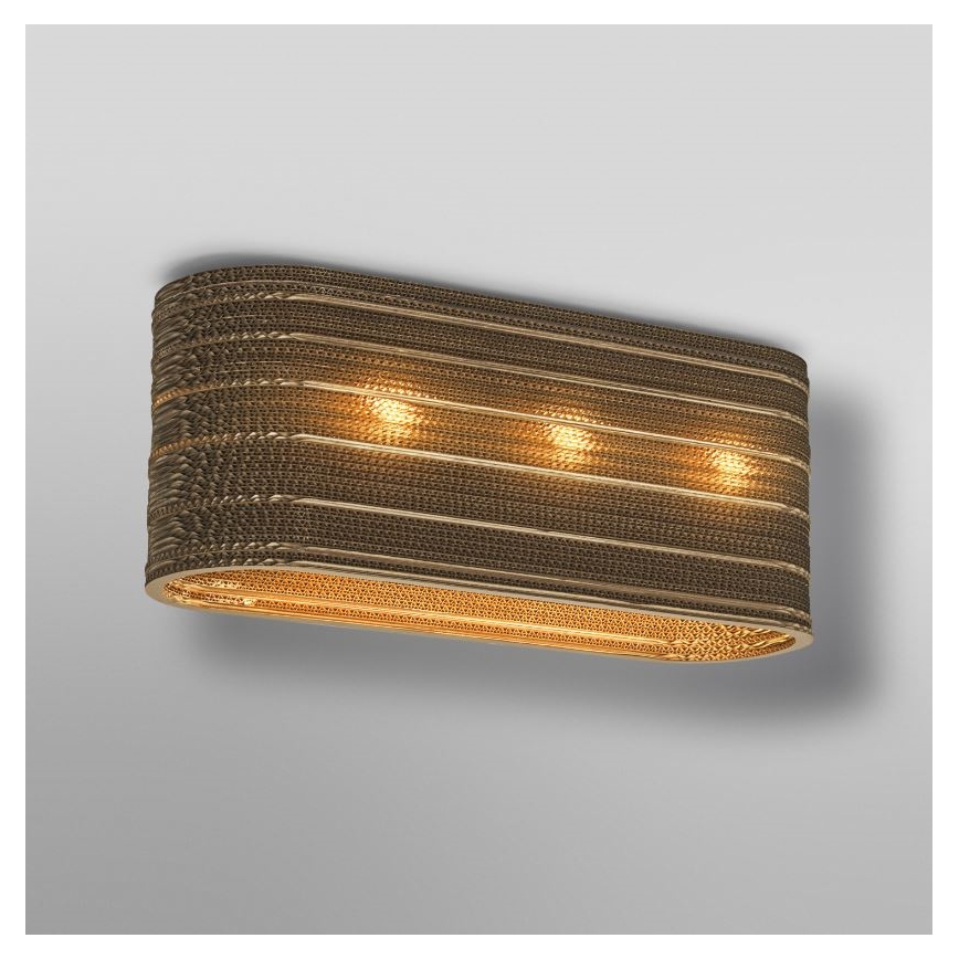Ledvance - Plafondlamp DECOR CARDBOARD 3xE27/15W/230V