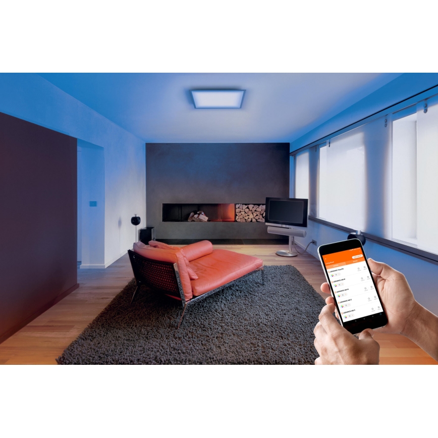 Ledvance - Plafonnier à intensité variable LED RGBW SMART+ PLANON LED/36W/230V Wi-Fi