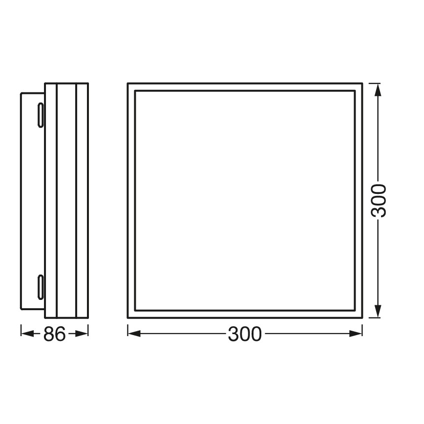 Ledvance - Plafonnier à intensité variable LED SMART+ MAGNET LED/26W/230V 3000-6500K Wi-Fi