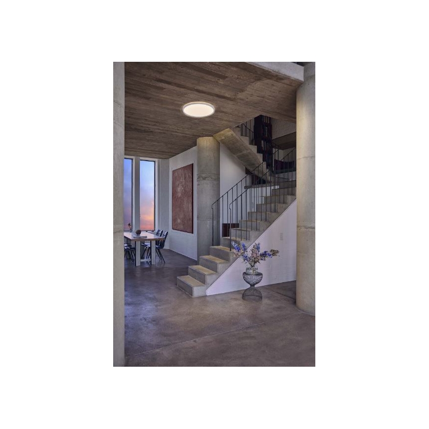 Ledvance - Plafonnier à intensité variable ORBIS LED/22W/230V blanc