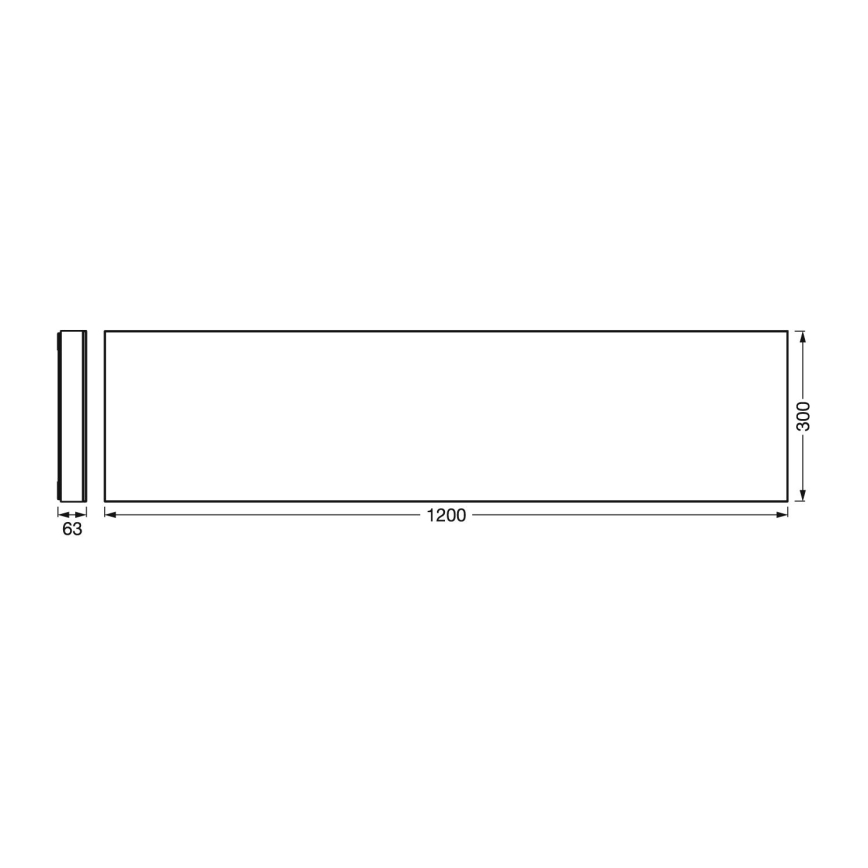 Ledvance - Plafonnier à intensité variable SMART+ FRAMELESS LED/38W/230V 3000-6500K Wi-Fi