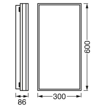 Ledvance - Plafonnier à intensité variable SMART+ MAGNET LED/42W/230V 3000-6500K Wi-Fi