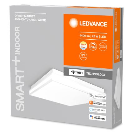 Ledvance - Plafonnier à intensité variable SMART+ MAGNET LED/42W/230V 3000-6500K Wi-Fi