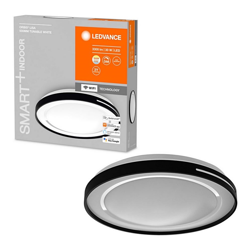 Ledvance - Plafonnier à intensité variable SMART+ ORBIS LED/30W/230V Wi-Fi