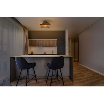 Ledvance - Plafonnier DECOR CARDBOARD 1xE27/15W/230V 40x40 cm