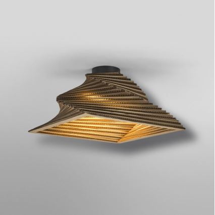 Ledvance - Plafonnier DECOR CARDBOARD 1xE27/15W/230V 40x40 cm