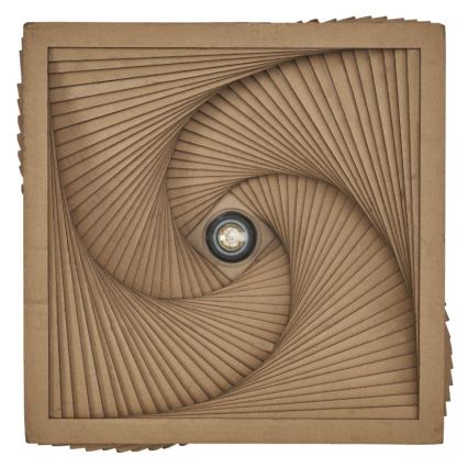Ledvance - Plafonnier DECOR CARDBOARD 1xE27/15W/230V 40x40 cm