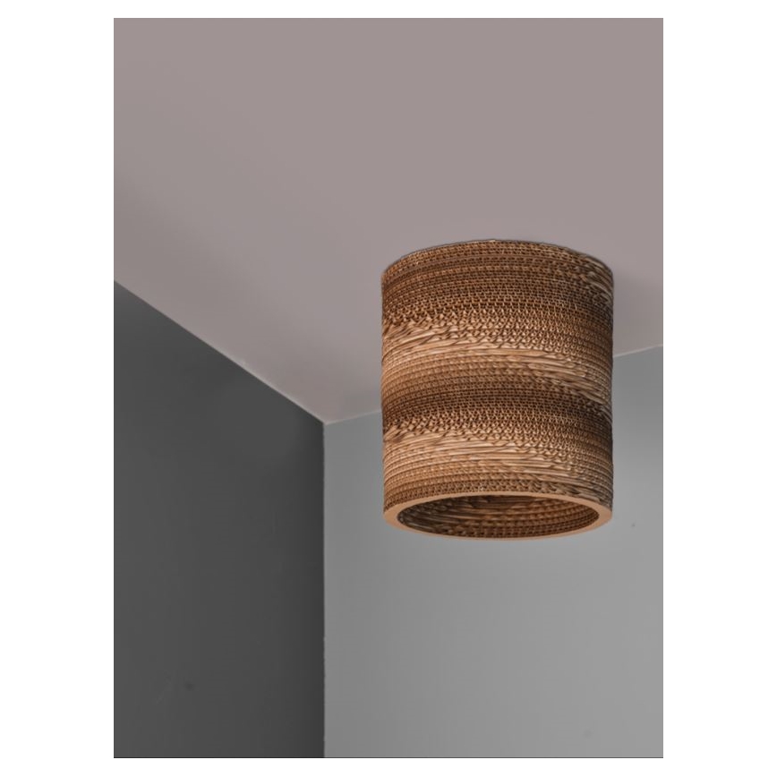 Ledvance - Plafonnier DECOR CARDBOARD 1xE27/15W/230V d. 25 cm