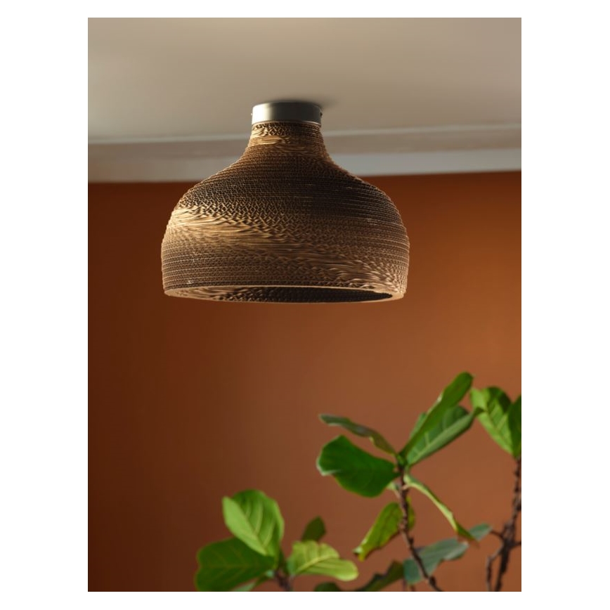Ledvance - Plafonnier DECOR CARDBOARD 1xE27/15W/230V d. 36 cm