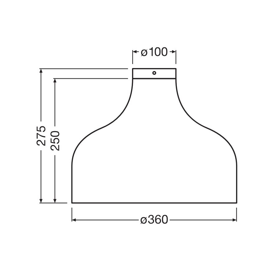 Ledvance - Plafonnier DECOR CARDBOARD 1xE27/15W/230V d. 36 cm