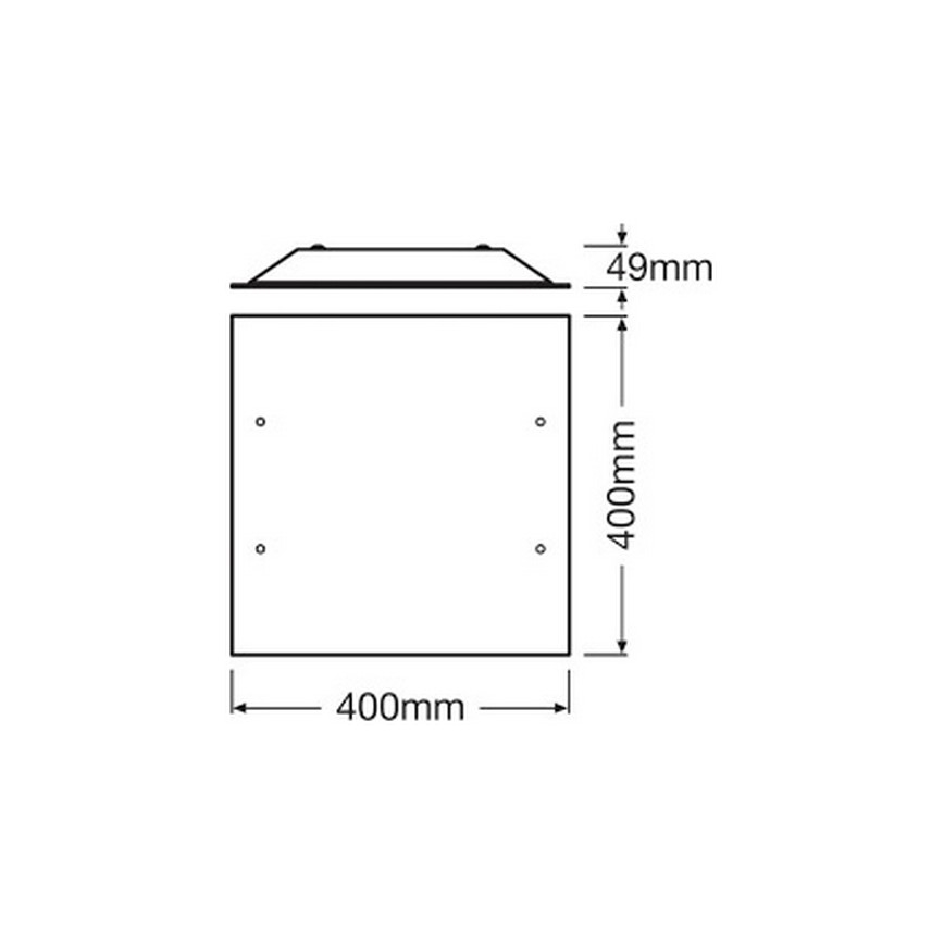 Ledvance - Plafonnier LED LUNIVE LED/24W/230V