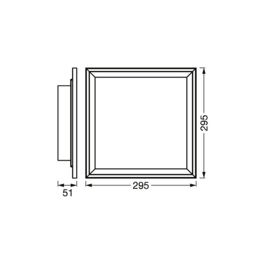 Ledvance - Plafonnier LED RGBW à intensité variable SMART+ PLANON LED/18W/230V 2700-6500K Wi-Fi